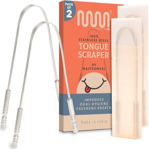 Tongue scraper sold on Amazon